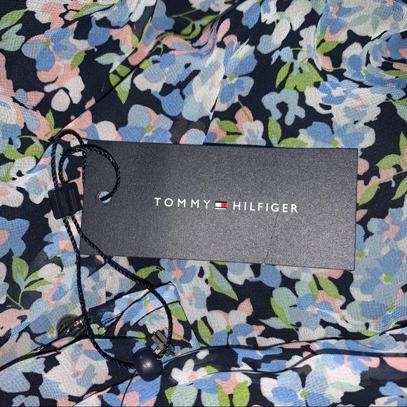 Tommy Hilfiger Floral Dress Size 10 NWT - Picture 13 of 16